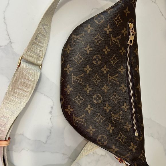 Lv Monogram Brown Crossbody Bag bumbag - Picture 3 of 6